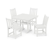 Traditional Garden 5 Piece Farmhouse Dining Set - The Great Escape