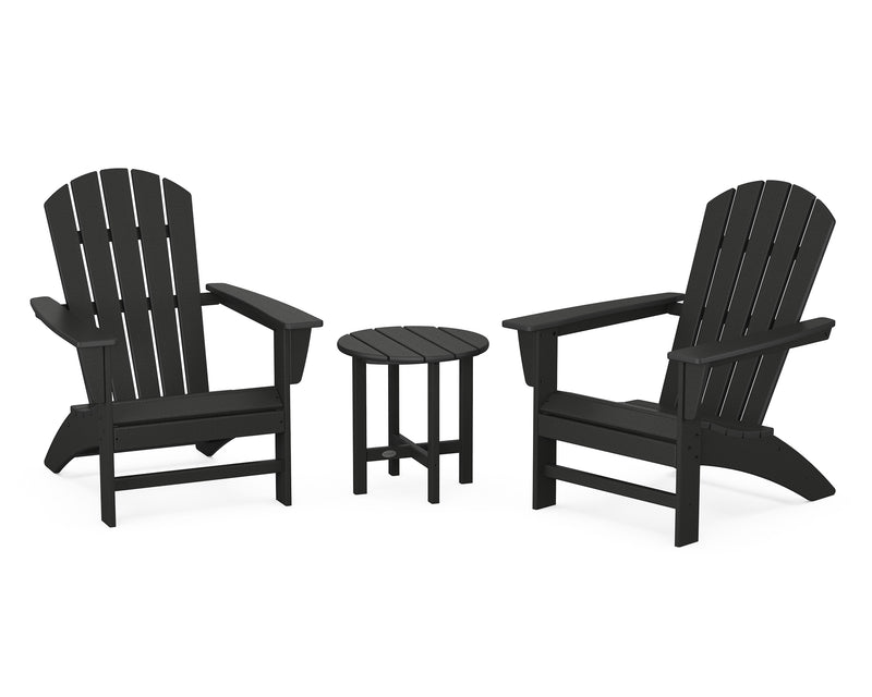 Nautical 3 Piece Adirondack Set - The Great Escape