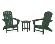 Nautical 3 Piece Adirondack Set - The Great Escape