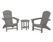 Nautical 3 Piece Adirondack Set - The Great Escape