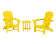 Nautical 3 Piece Adirondack Set - The Great Escape