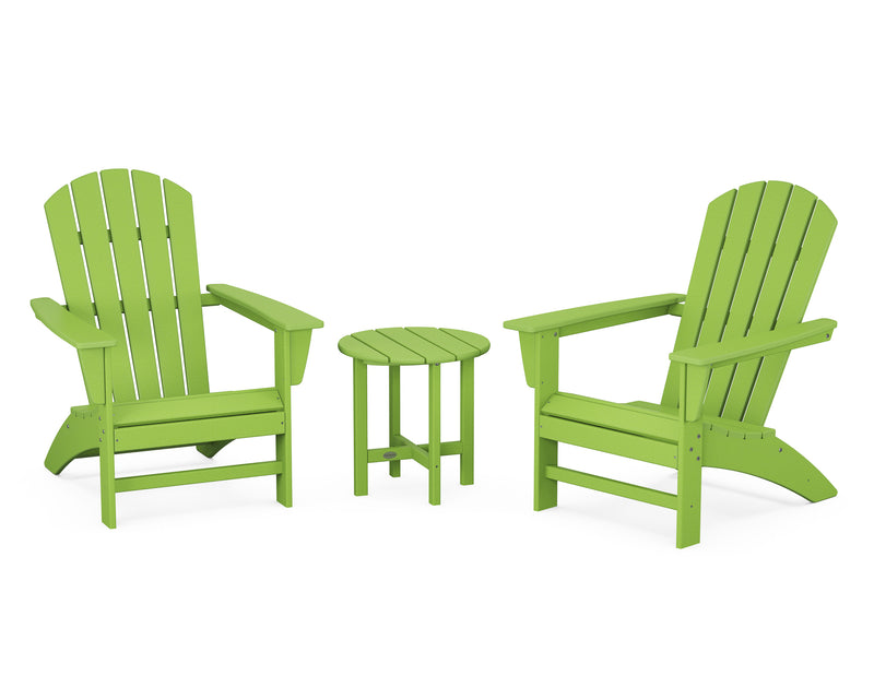 Nautical 3 Piece Adirondack Set - The Great Escape