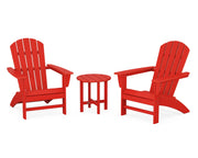 Nautical 3 Piece Adirondack Set - The Great Escape