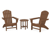 Nautical 3 Piece Adirondack Set - The Great Escape