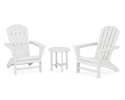 Nautical 3 Piece Adirondack Set - The Great Escape
