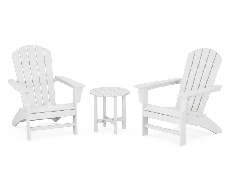 Nautical 3 Piece Adirondack Set - The Great Escape