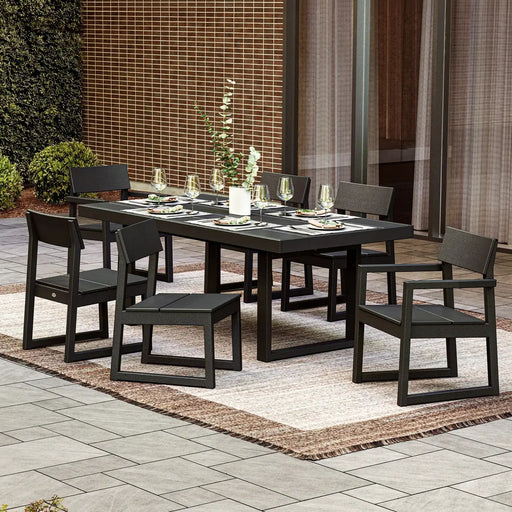 Edge 7 Piece Dining Set - The Great Escape