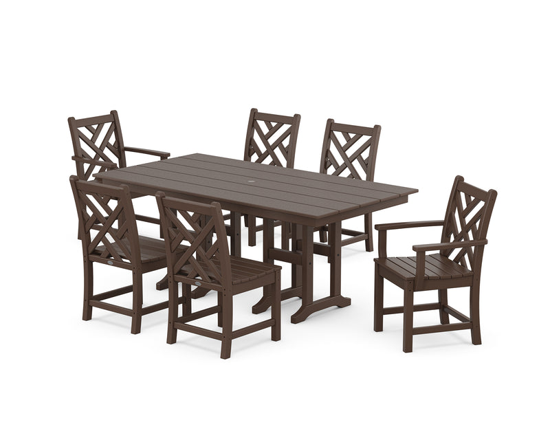 Picture of Chippendale 7 Piece Farmhouse Dining Set