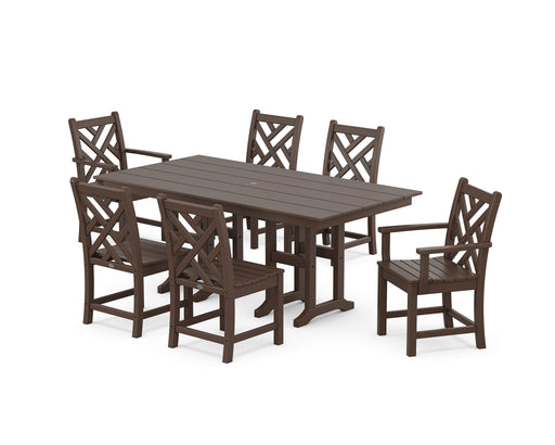 Picture of Chippendale 7 Piece Farmhouse Dining Set