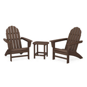 Vineyard Adirondacks 3 Piece Group in Mahogany