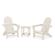 Vineyard Adirondacks 3 Piece Group in Sand