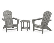 Picture of Nautical 3 Piece Adirondack Set W/ South Beach 18" Side Table