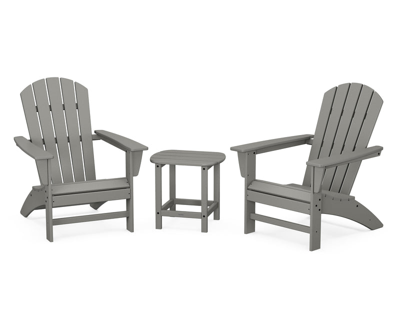 Picture of Nautical 3 Piece Adirondack Set W/ South Beach 18" Side Table