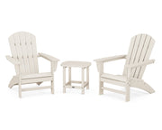 Picture of Nautical 3 Piece Adirondack Set W/ South Beach 18" Side Table