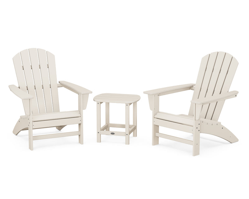 Picture of Nautical 3 Piece Adirondack Set W/ South Beach 18" Side Table