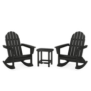 Picture of Vineyard 3PC Adirondack Rocking Chair Set W/ South Beach Side Table