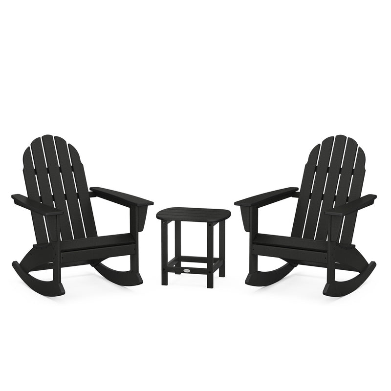 Picture of Vineyard 3PC Adirondack Rocking Chair Set W/ South Beach Side Table