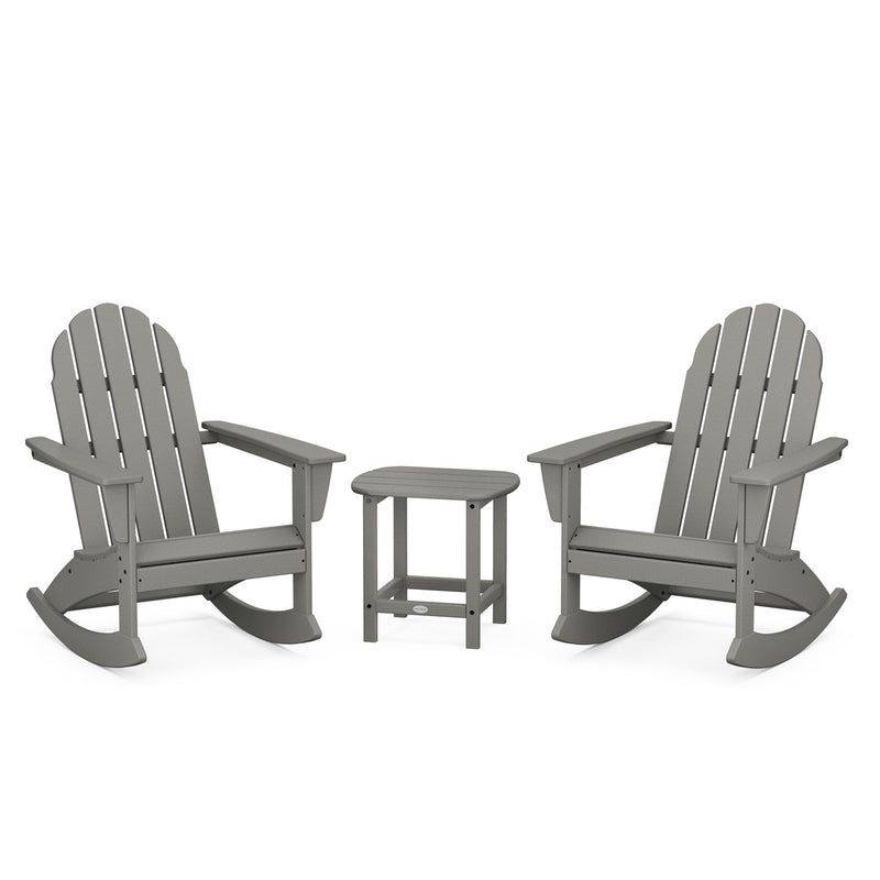 Picture of Vineyard 3PC Adirondack Rocking Chair Set W/ South Beach Side Table