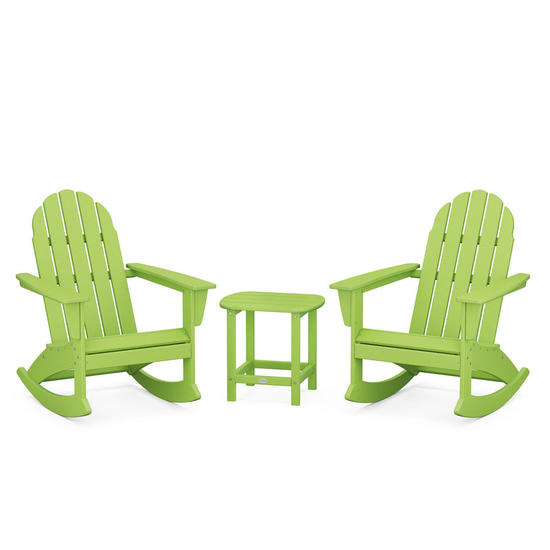 Picture of Vineyard 3PC Adirondack Rocking Chair Set W/ South Beach Side Table
