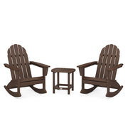 Picture of Vineyard 3PC Adirondack Rocking Chair Set W/ South Beach Side Table