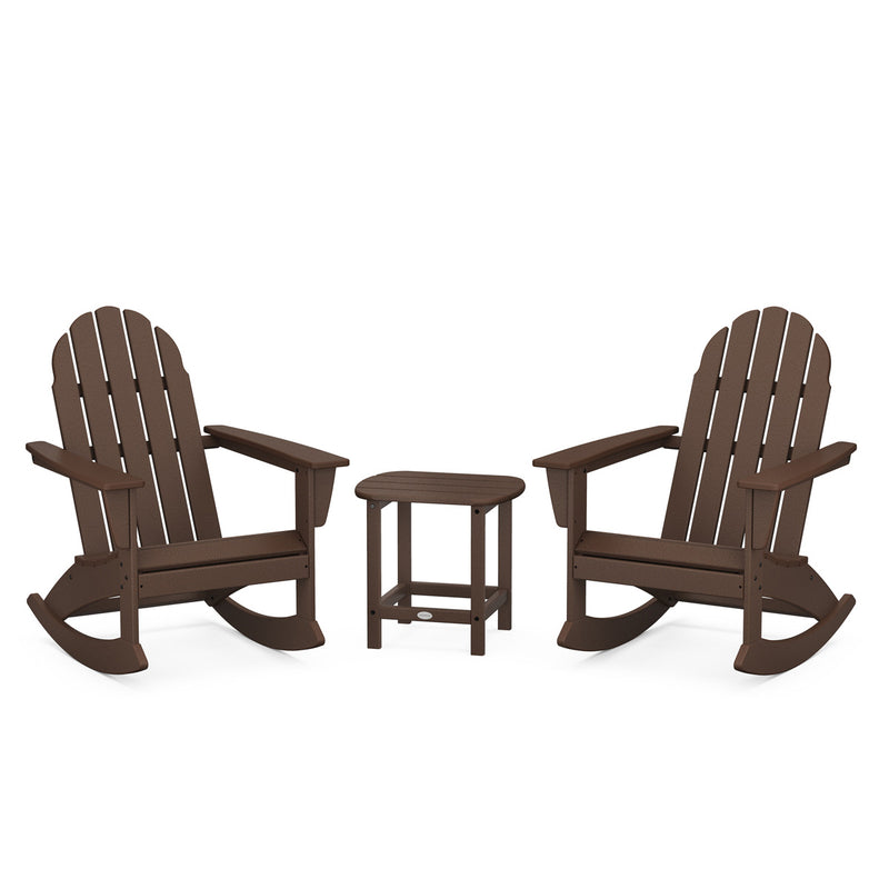 Picture of Vineyard 3PC Adirondack Rocking Chair Set W/ South Beach Side Table