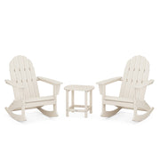 Picture of Vineyard 3PC Adirondack Rocking Chair Set W/ South Beach Side Table