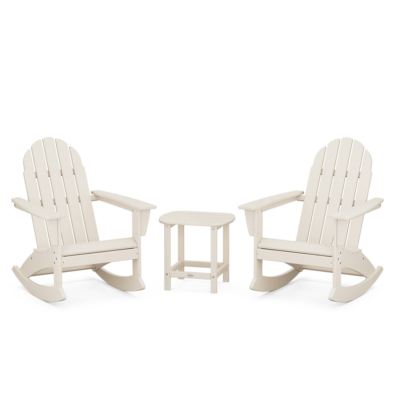 Picture of Vineyard 3PC Adirondack Rocking Chair Set W/ South Beach Side Table