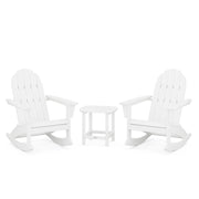 Picture of Vineyard 3PC Adirondack Rocking Chair Set W/ South Beach Side Table