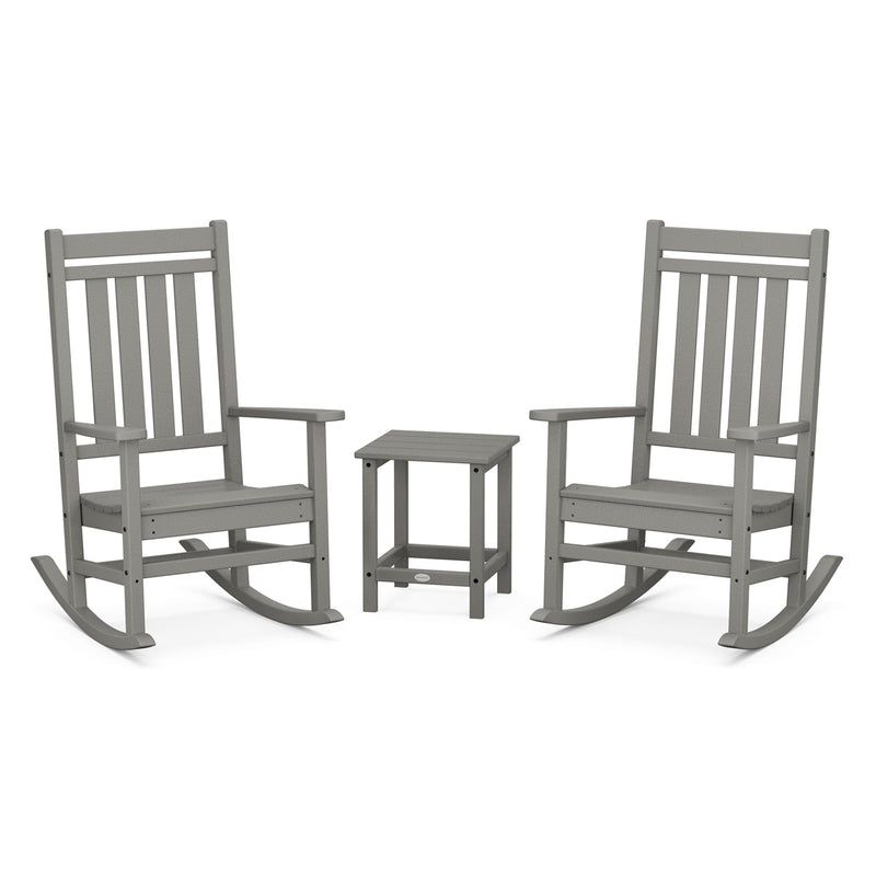 Picture of Estate 3PC Rocking Chair Set W/ Long Island Side Table