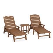 Picture of Nautical 3PC Chaise Lounge W/ Arms Set