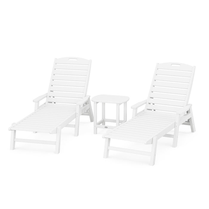 Picture of Nautical 3PC Chaise Lounge W/ Arms Set