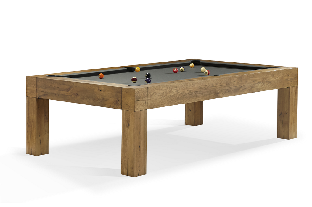 8' Brunswick Parsons Pool Table Natural Dry Oak - The Great Escape