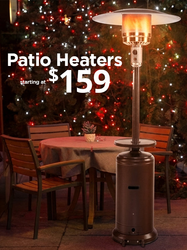 Patio Heaters starting at $159 | Holiday Deals at The Great Escape