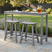 3 Piece Counter Height Console Collection - The Great Escape