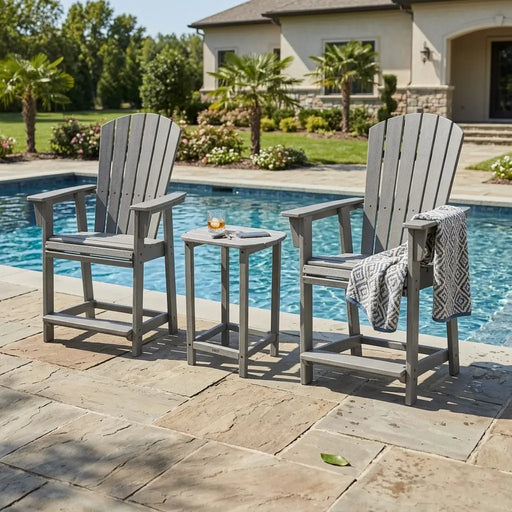 Nautical 3 Piece Balcony Height Set - The Great Escape