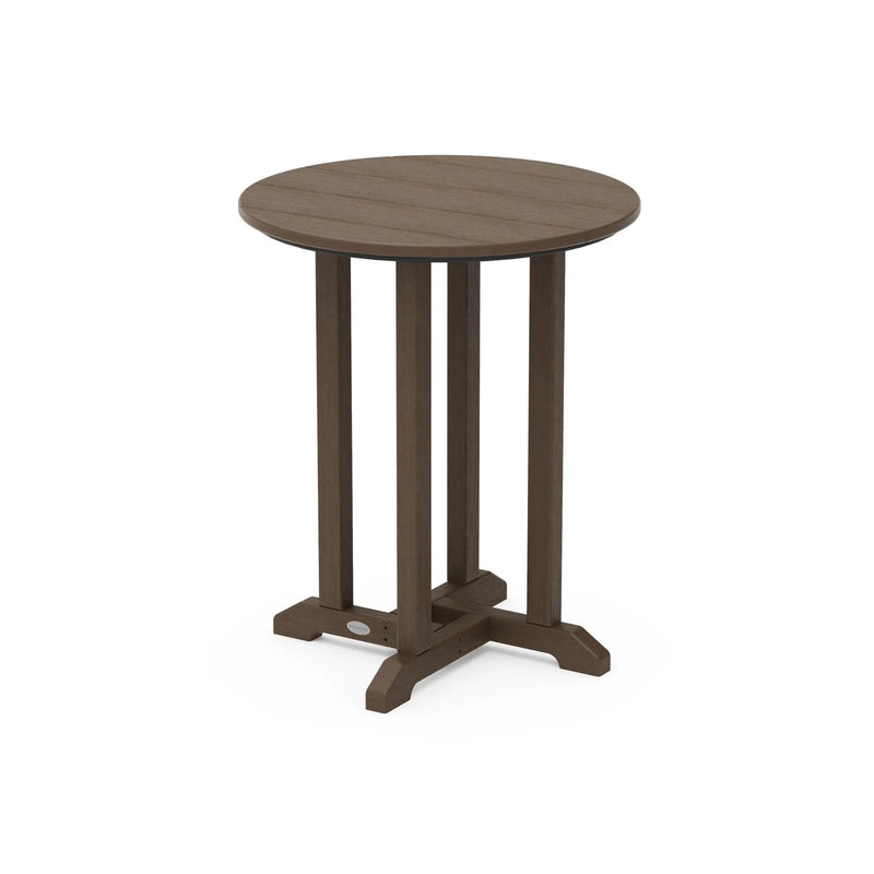 24 Inch Round Farmhouse Bistro Table Kona Select - The Great Escape