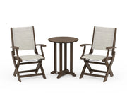 Coastal Sling 3 Piece Bistro Set Kona Select - The Great Escape