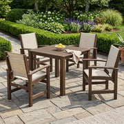 Coastal Sling 5 Piece Dining Set Kona Select - The Great Escape