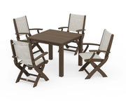 Coastal Sling 5 Piece Dining Set Kona Select - The Great Escape