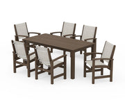 Coastal Sling 7 Piece Dining Set Kona Select - The Great Escape