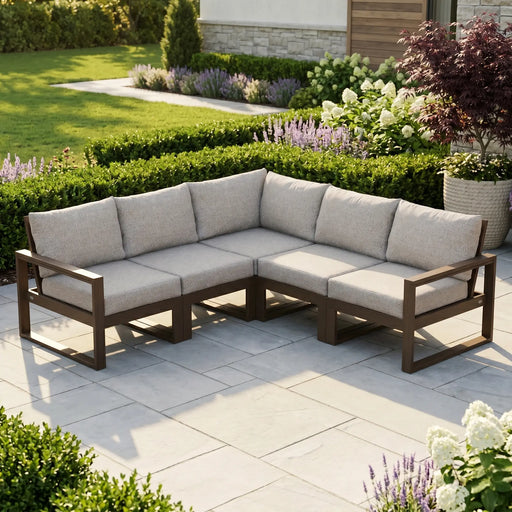 Edge 5 Piece Modular Seating Set - The Great Escape