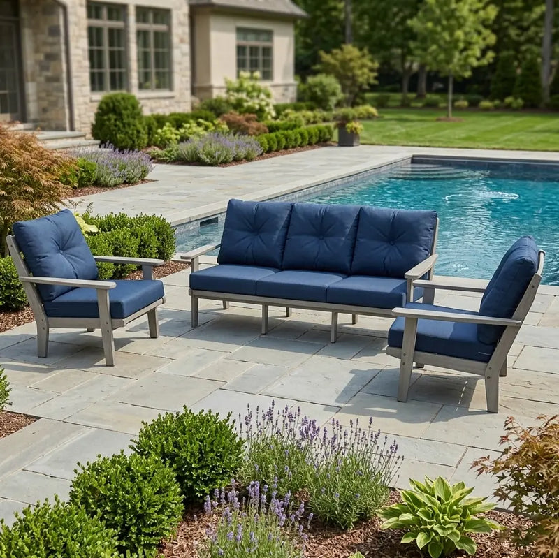 Lakeside 3 Piece Sofa Set - The Great Escape