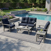 Lakeside 5 Piece Loveseat Set - The Great Escape