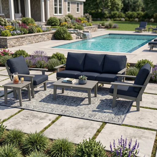 Lakeside 5 Piece Sofa Set In Stock - The Great Escape