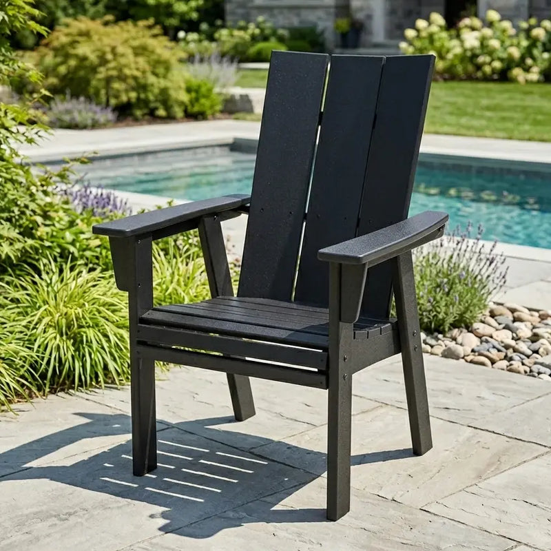 Modern Curveback Adirondack Dining Chair - The Great Escape