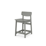 Low Back Counter Side Chair Slate Grey - The Great Escape