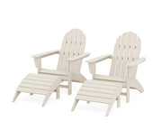 Vineyard 4 Piece Adirondack Group - The Great Escape