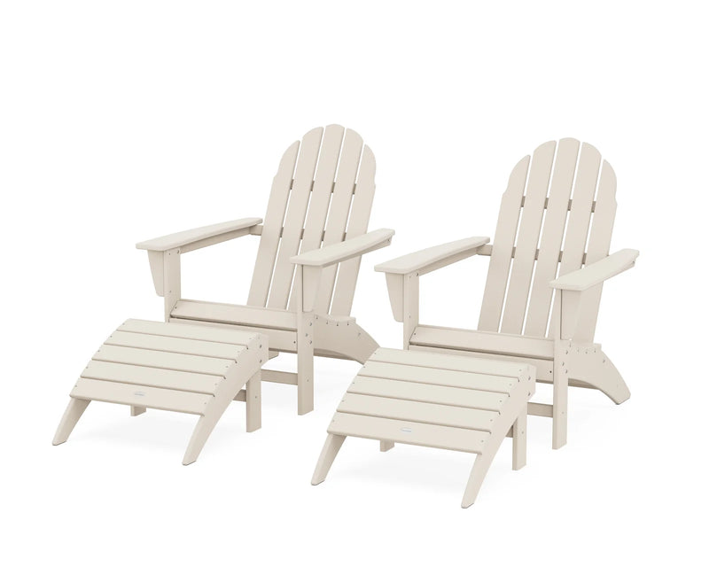 Vineyard 4 Piece Adirondack Group - The Great Escape