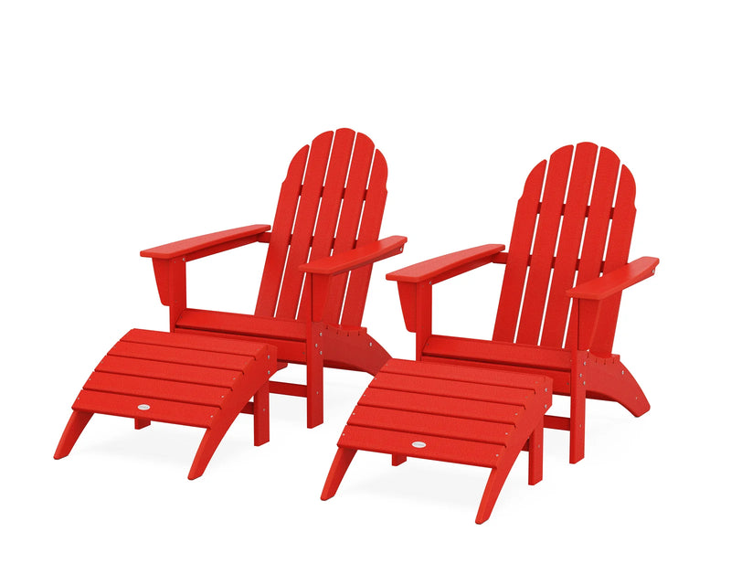 Vineyard 4 Piece Adirondack Group - The Great Escape
