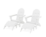 Vineyard 4 Piece Adirondack Group - The Great Escape
